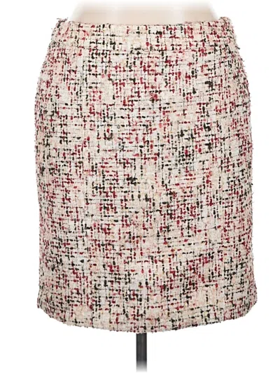 Pre-owned Bar Iii Casual Skirt In White