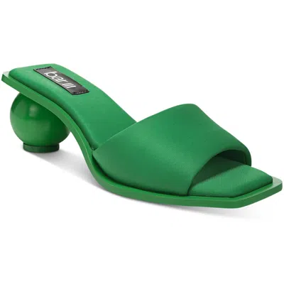 Bar Iii Cayymen Womens Slide Shoes Pumps In Green