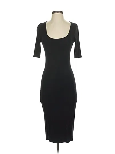 Pre-owned Bar Iii Cocktail Dress In Black