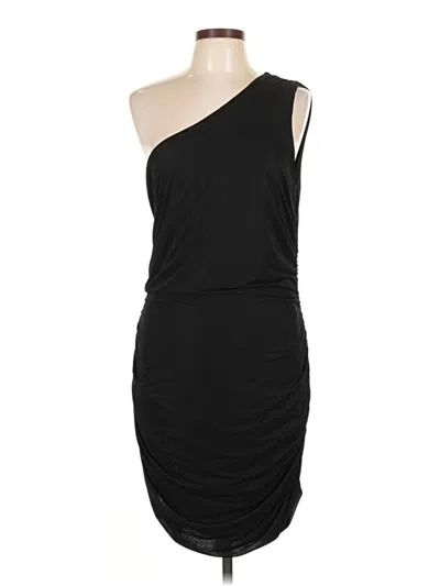 Pre-owned Bar Iii Cocktail Dress In Black