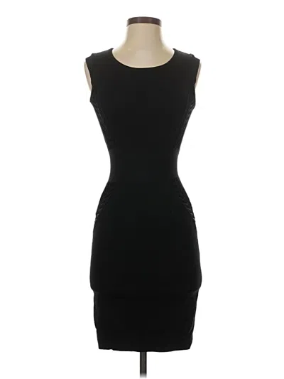 Pre-owned Bar Iii Cocktail Dress In Black