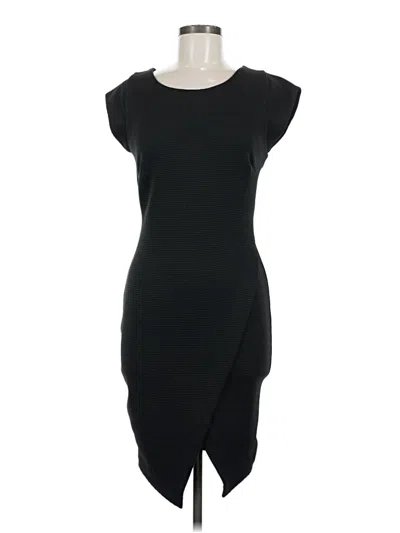 Pre-owned Bar Iii Cocktail Dress In Black