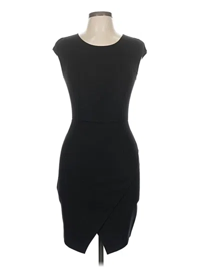 Pre-owned Bar Iii Cocktail Dress In Black