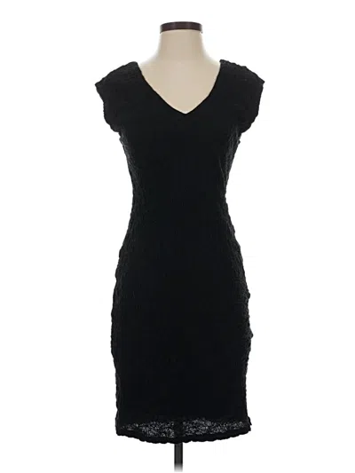 Pre-owned Bar Iii Cocktail Dress In Black