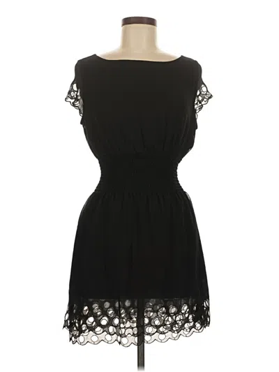 Pre-owned Bar Iii Cocktail Dress In Black