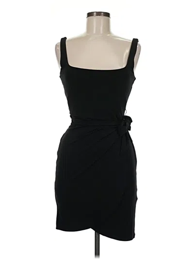 Pre-owned Bar Iii Cocktail Dress In Black