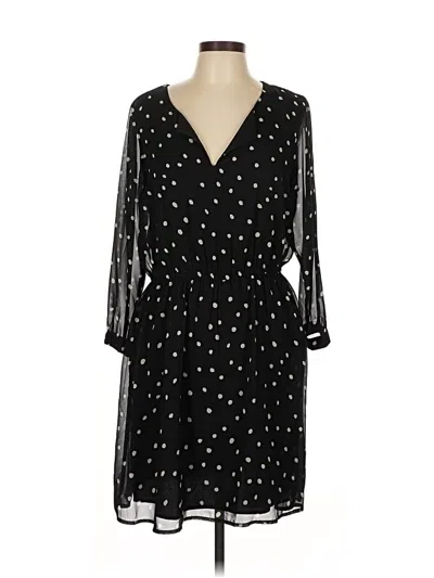 Pre-owned Bar Iii Cocktail Dress In Black