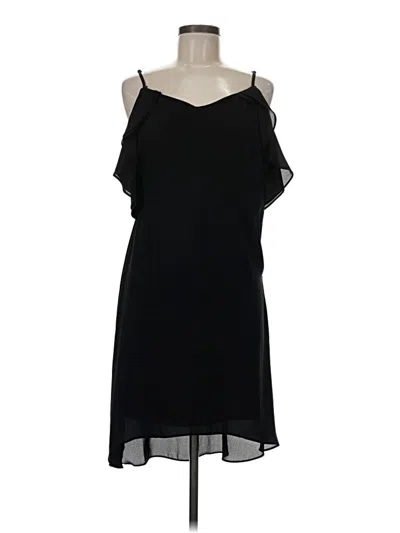 Pre-owned Bar Iii Cocktail Dress In Black