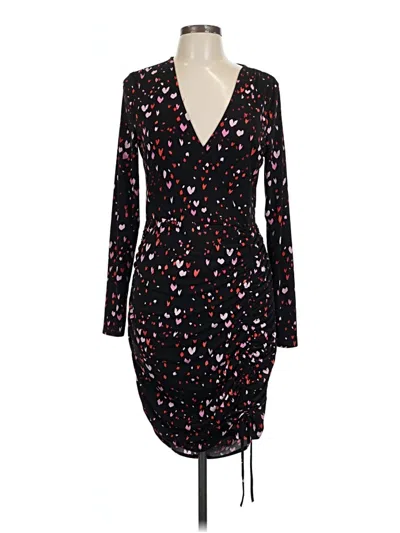 Pre-owned Bar Iii Cocktail Dress In Black