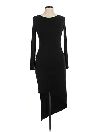 Pre-owned Bar Iii Cocktail Dress In Black