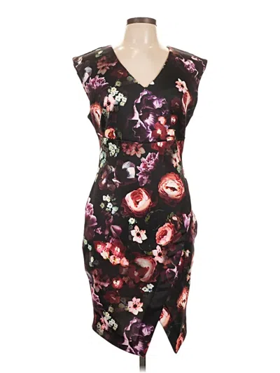 Pre-owned Bar Iii Cocktail Dress In Black