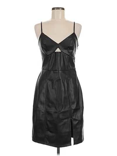 Pre-owned Bar Iii Cocktail Dress In Black