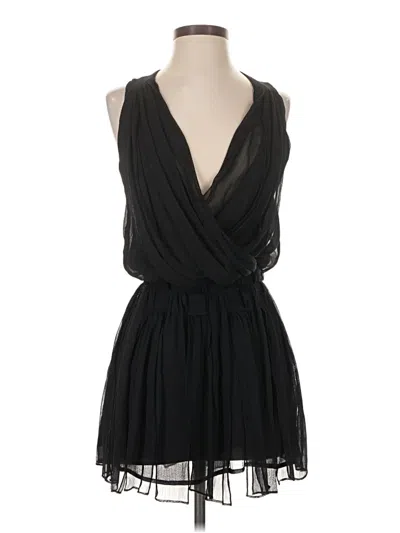 Pre-owned Bar Iii Cocktail Dress In Black