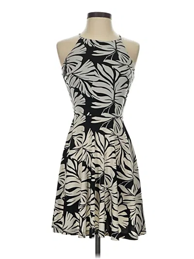 Pre-owned Bar Iii Cocktail Dress In Black