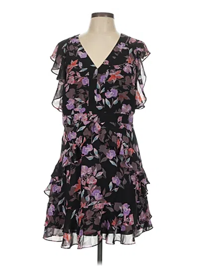 Pre-owned Bar Iii Cocktail Dress In Black