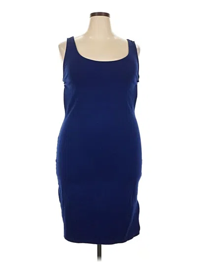 Pre-owned Bar Iii Cocktail Dress In Blue