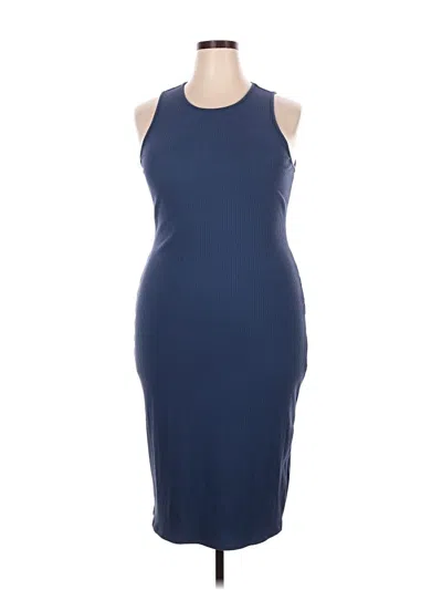 Pre-owned Bar Iii Cocktail Dress In Blue