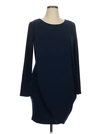 Pre-owned Bar Iii Cocktail Dress In Blue
