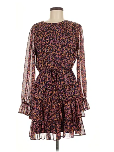 Pre-owned Bar Iii Cocktail Dress In Brown