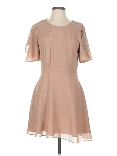 Pre-owned Bar Iii Cocktail Dress In Brown