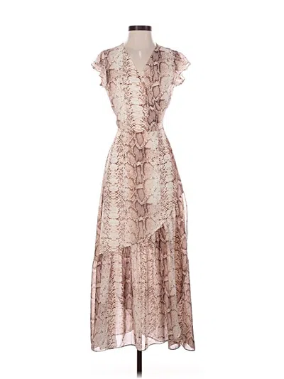 Pre-owned Bar Iii Cocktail Dress In Brown