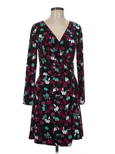 Pre-owned Bar Iii Cocktail Dress In Burgundy