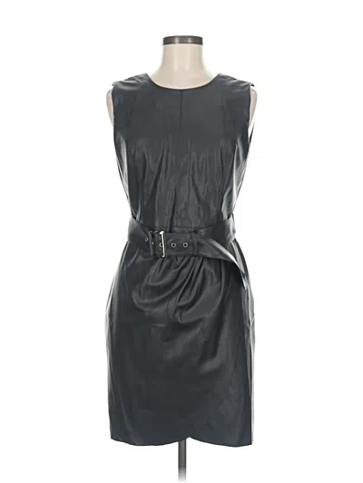 Pre-owned Bar Iii Cocktail Dress In Gray
