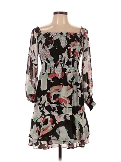 Pre-owned Bar Iii Cocktail Dress In Gray