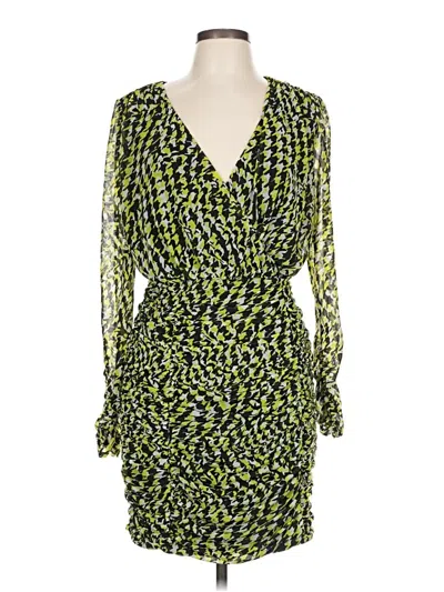 Pre-owned Bar Iii Cocktail Dress In Green
