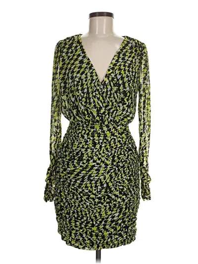 Pre-owned Bar Iii Cocktail Dress In Green