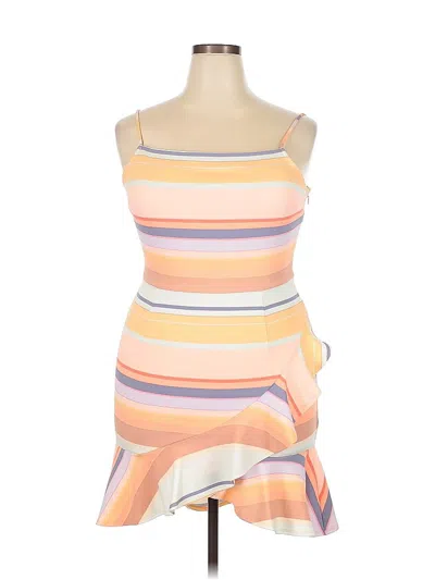 Bar Iii Cocktail Dress In Orange