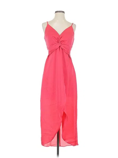 Pre-owned Bar Iii Cocktail Dress In Pink