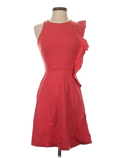 Pre-owned Bar Iii Cocktail Dress In Red