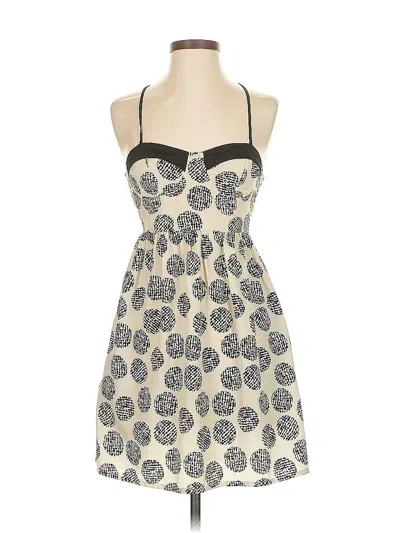 Pre-owned Bar Iii Cocktail Dress In White