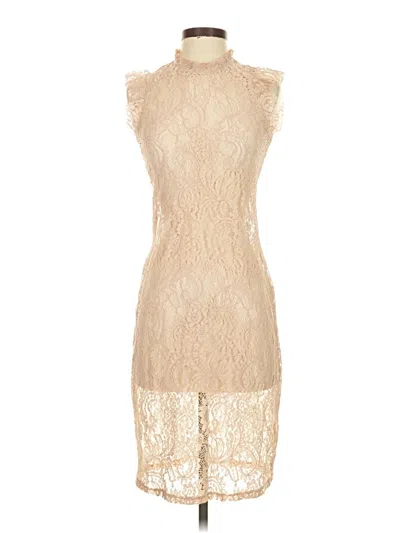 Pre-owned Bar Iii Cocktail Dress In White