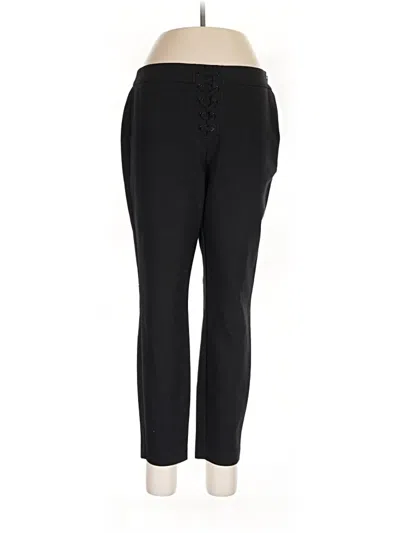 Pre-owned Bar Iii Dress Pants In Black