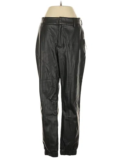 Bar Iii Faux Leather Pants In Black