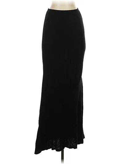 Pre-owned Bar Iii Formal Skirt In Black