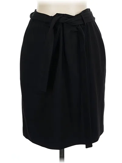 Pre-owned Bar Iii Formal Skirt In Black
