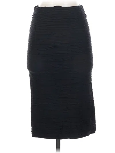 Pre-owned Bar Iii Formal Skirt In Black
