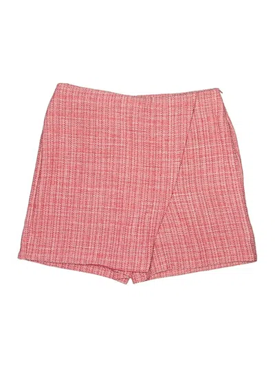 Pre-owned Bar Iii Formal Skirt In Red