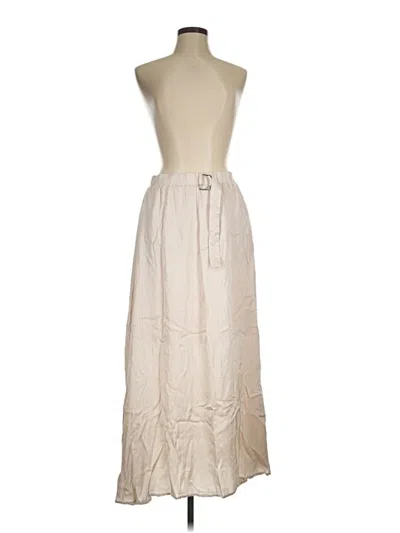 Pre-owned Bar Iii Formal Skirt In White