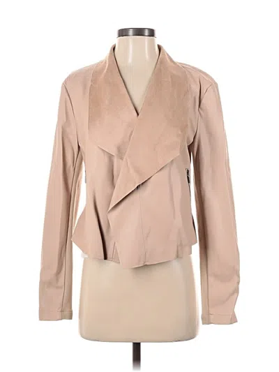 Pre-owned Bar Iii Jacket In Brown