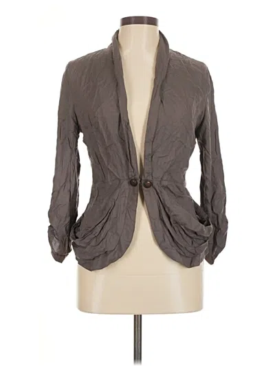 Pre-owned Bar Iii Jacket In Gray