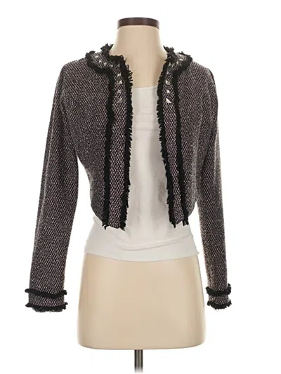 Pre-owned Bar Iii Jacket In Gray