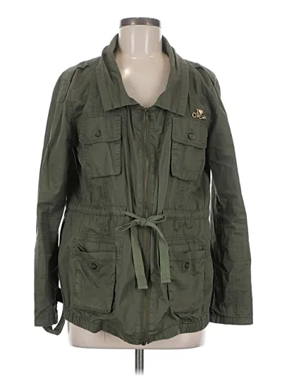 Pre-owned Bar Iii Jacket In Green