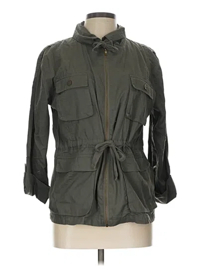 Pre-owned Bar Iii Jacket In Green