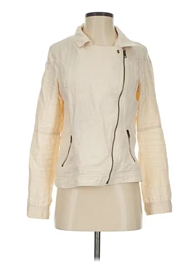 Pre-owned Bar Iii Jacket In Ivory