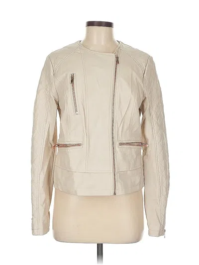Pre-owned Bar Iii Jacket In White