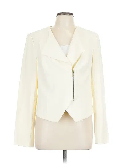 Pre-owned Bar Iii Jacket In White
